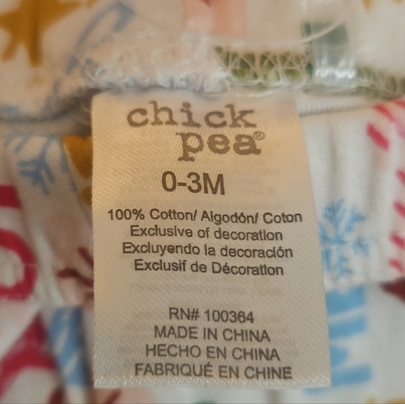 My First Christmas Baby Girl Matching Set Size 0-3 months - Picture 13 of 15